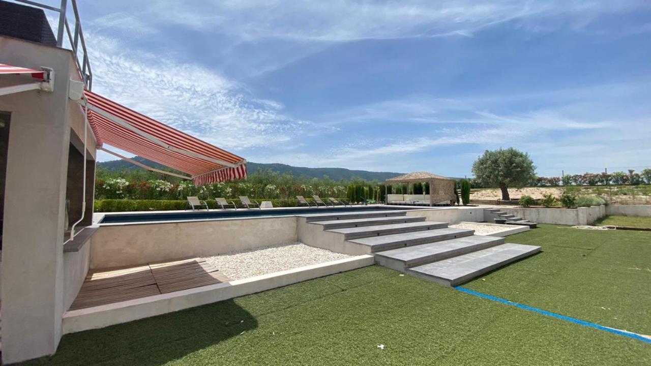 White House En Enguera - Fantastica Casa Con Jacuzzi Piscina Y Barbacoa Apartment Exterior photo